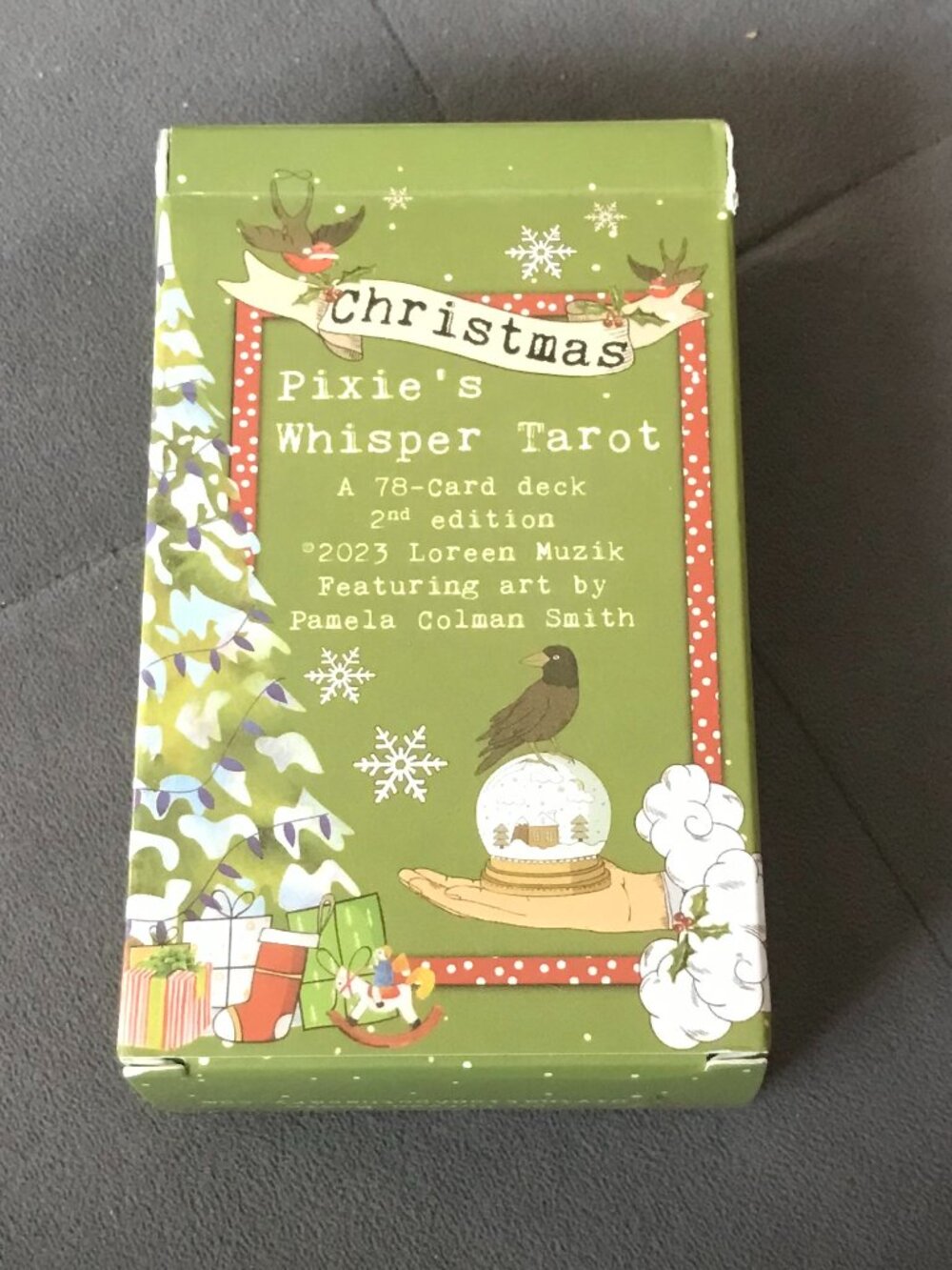 Pixie's Whisper Tarot 2nd Edition Christmas Theme